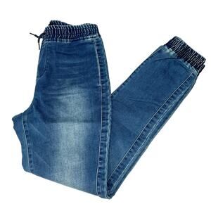 Joe’s Jean The jogger Slim Fit women’s dark wash draw string jeans. Designer